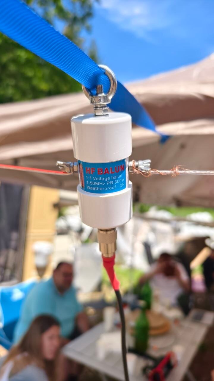 HF Balun 1:1 für 20m Dipol
