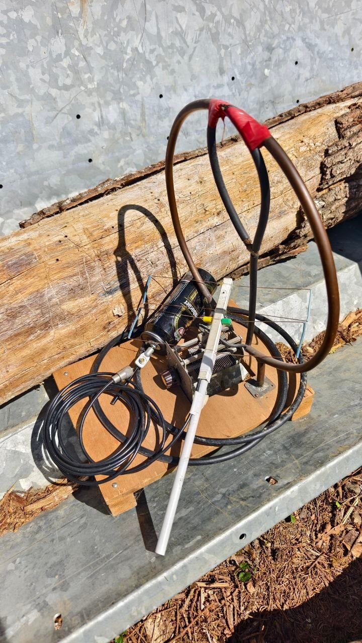 Loop-Antenne Eigenbau von Anton OE8ACK