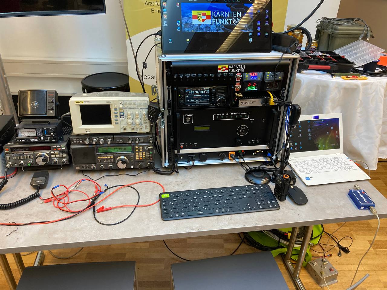 Klubfunkstelle OE8XKX im Einsatz
