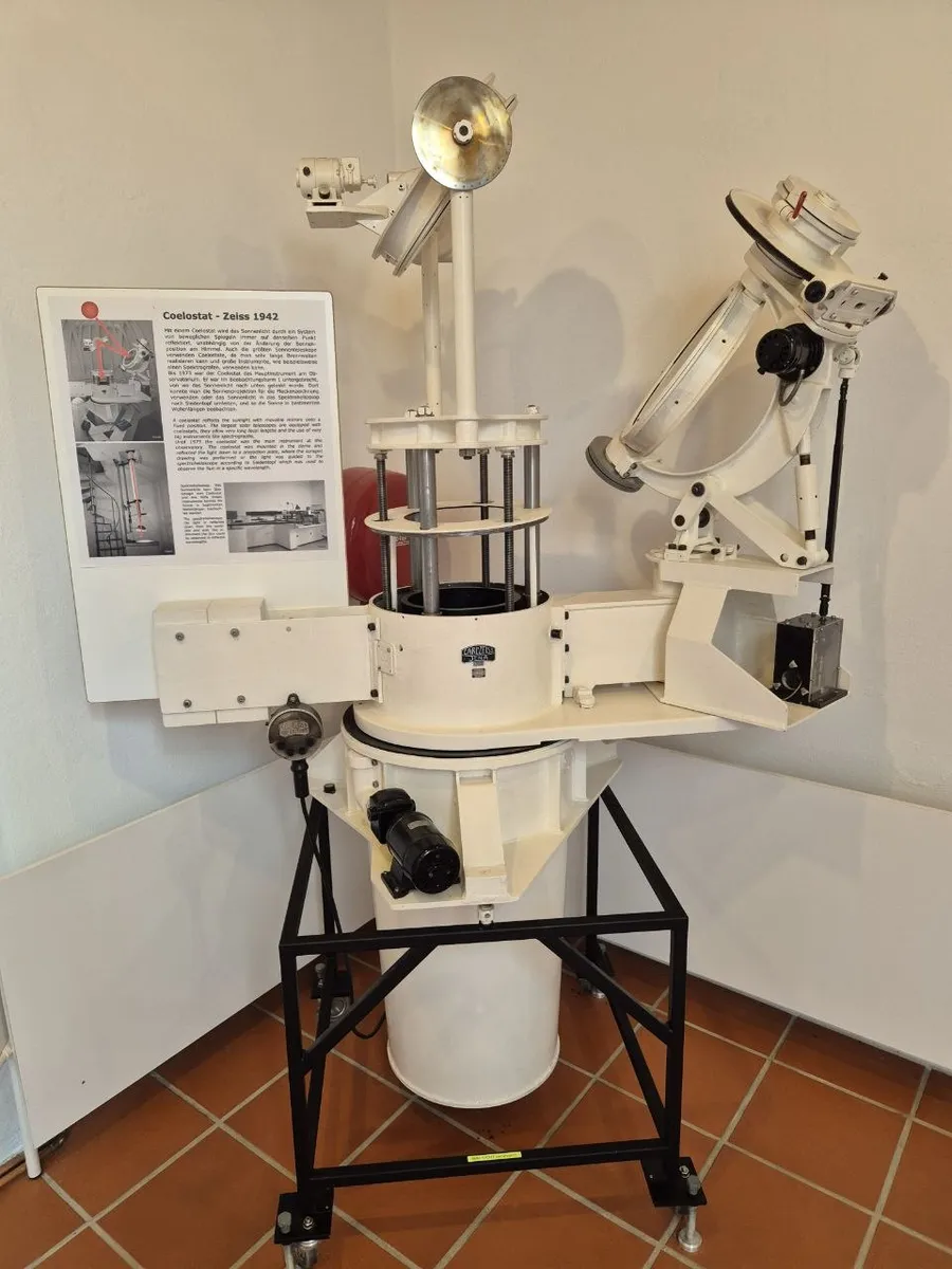 Sonnen-Teleskop im Observatorium Kanzelhöhe
