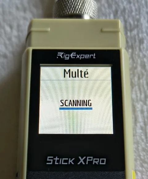 Multi-Scan-Modus mit Sternchen-Bewertung der Bänder