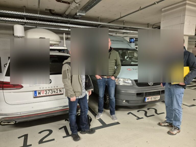 Fernmeldebuero Messwagen – nach der Pruefung