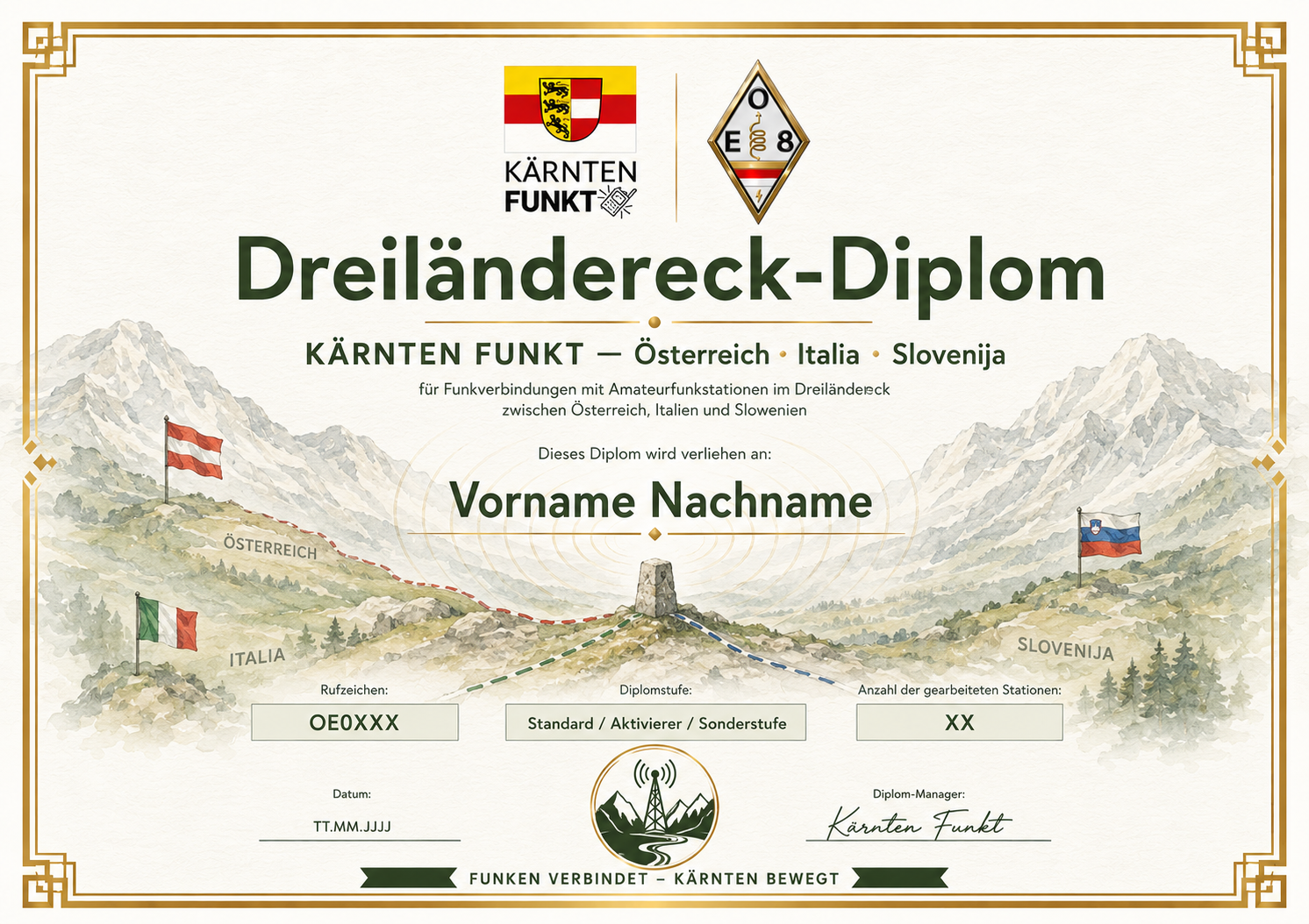Dreil&auml;ndereck-Diplom